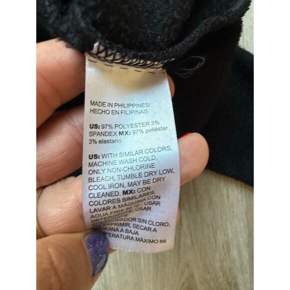 Chico's Mock Neck Black Sweater, long sleeve, Size 1, super soft - Picture 2 of 5